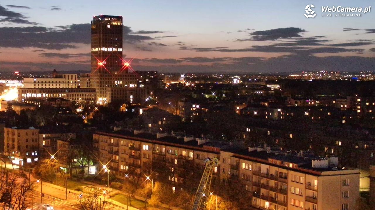 Kraków - panorama miasta - 07 kwiecień 2026, 20:11