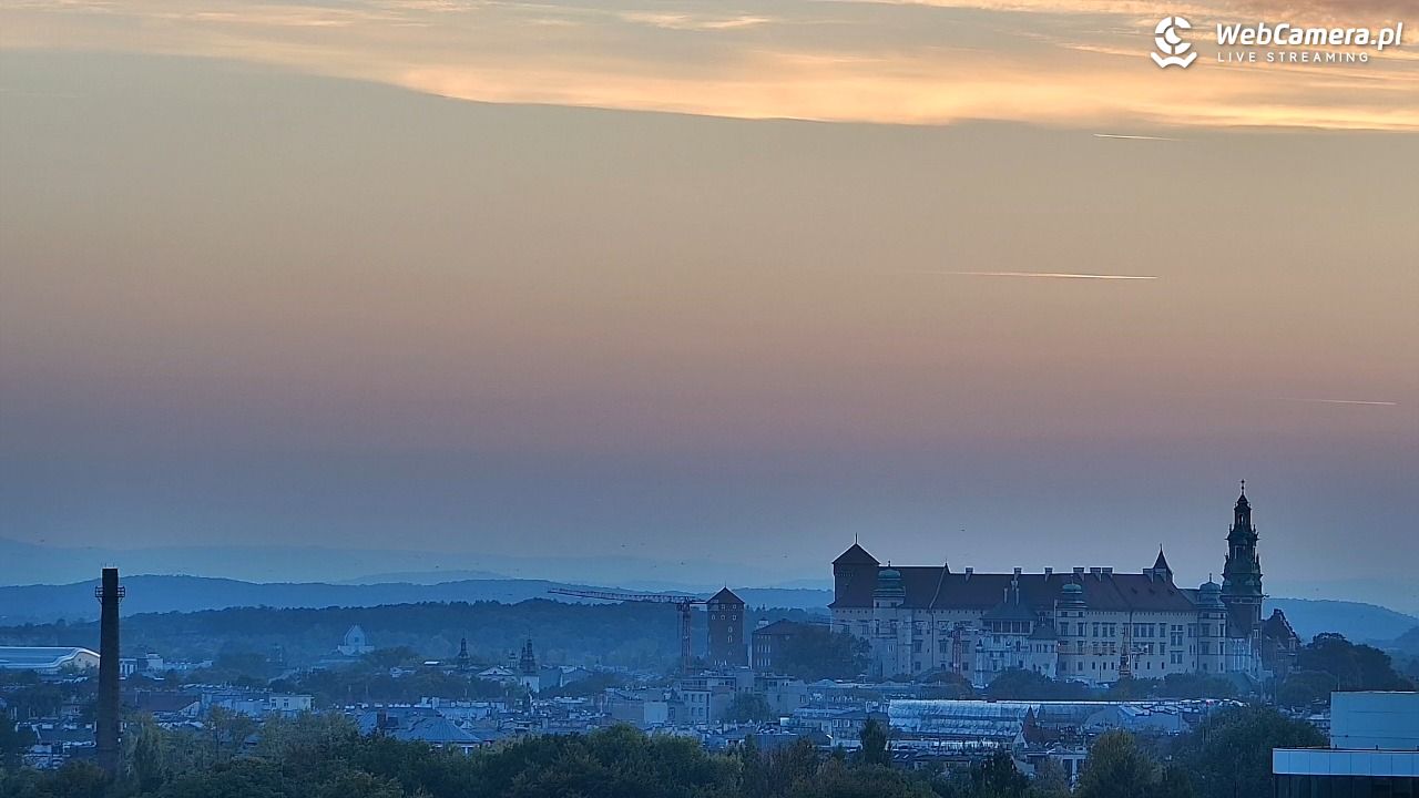 Kraków - panorama miasta - 06 październik 2026, 16:09