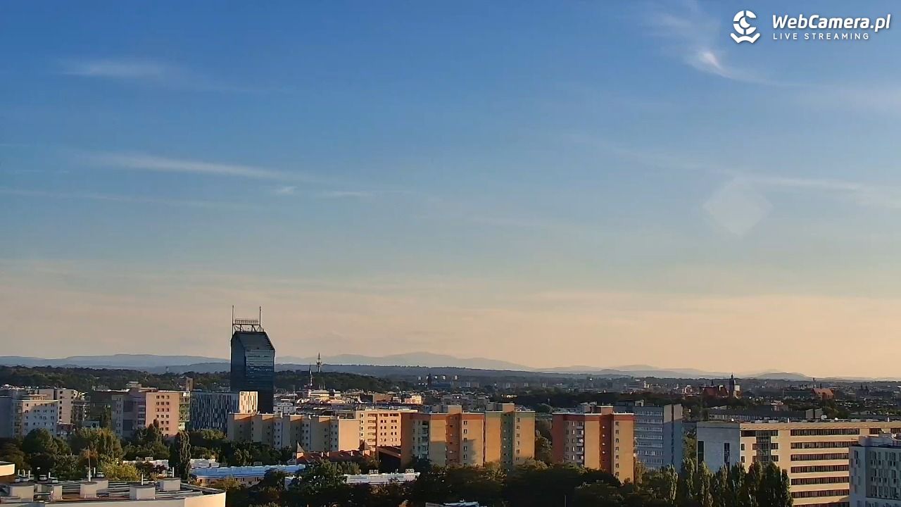 Kraków - panorama miasta - 24 sierpień 2026, 18:45
