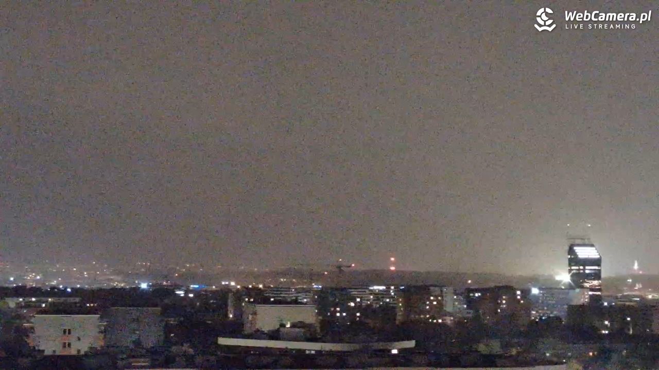 Kraków - panorama miasta - 17 październik 2025, 19:19