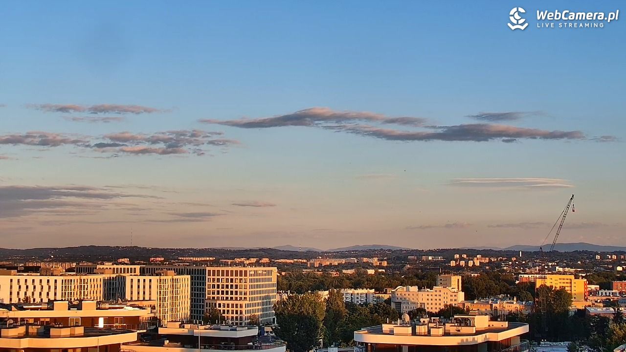 Kraków - panorama miasta - 08 lipiec 2026, 20:17