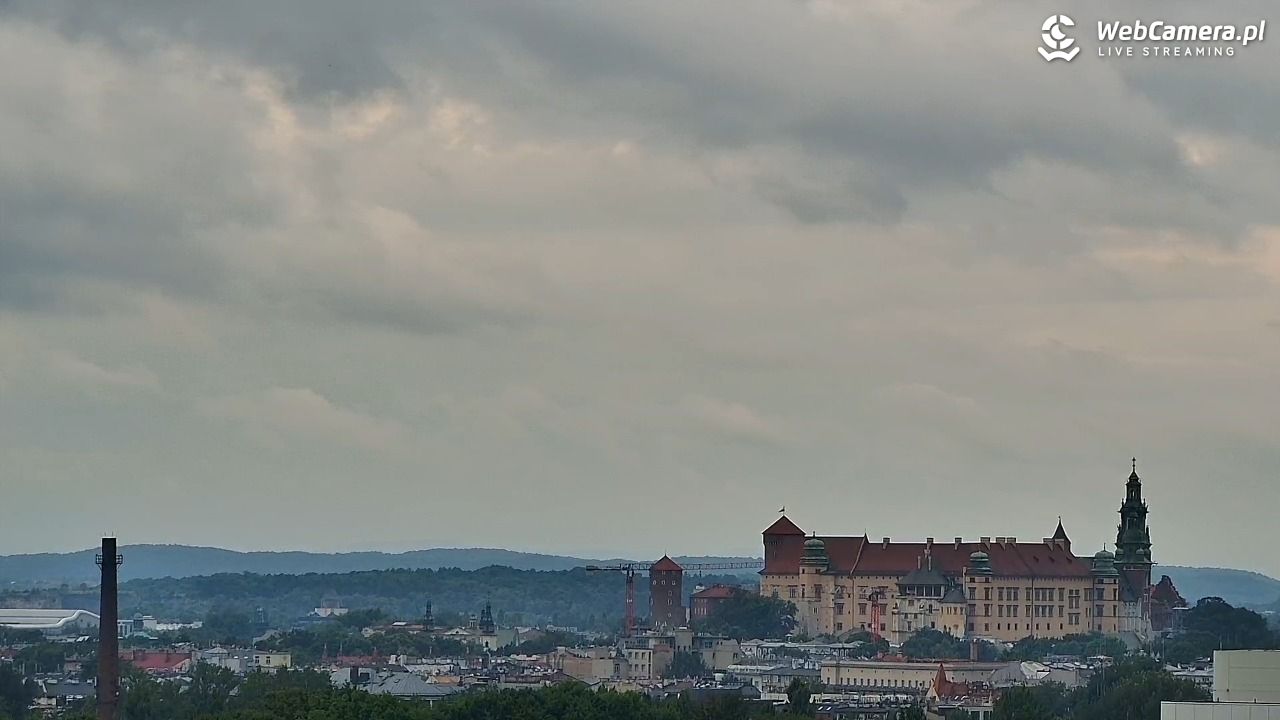 Kraków - panorama miasta - 10 lipiec 2025, 09:13