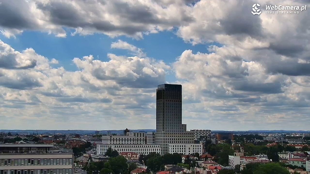 Kraków - panorama miasta - 08 lipiec 2026, 14:56