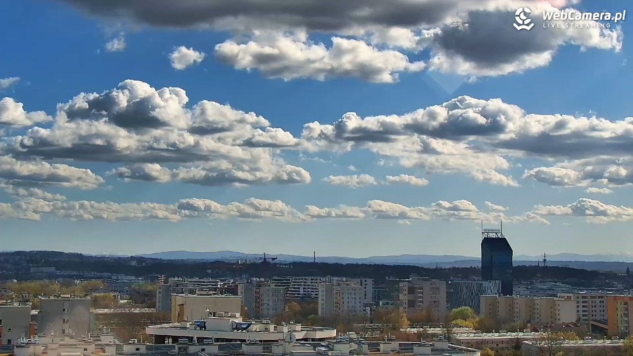 Kraków - panorama miasta - 07 kwiecień 2026, 15:52