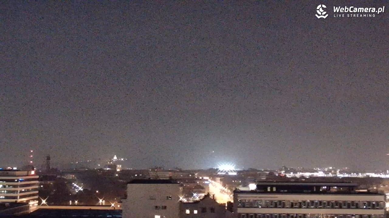 Kraków - panorama miasta - 20 luty 2026, 20:51