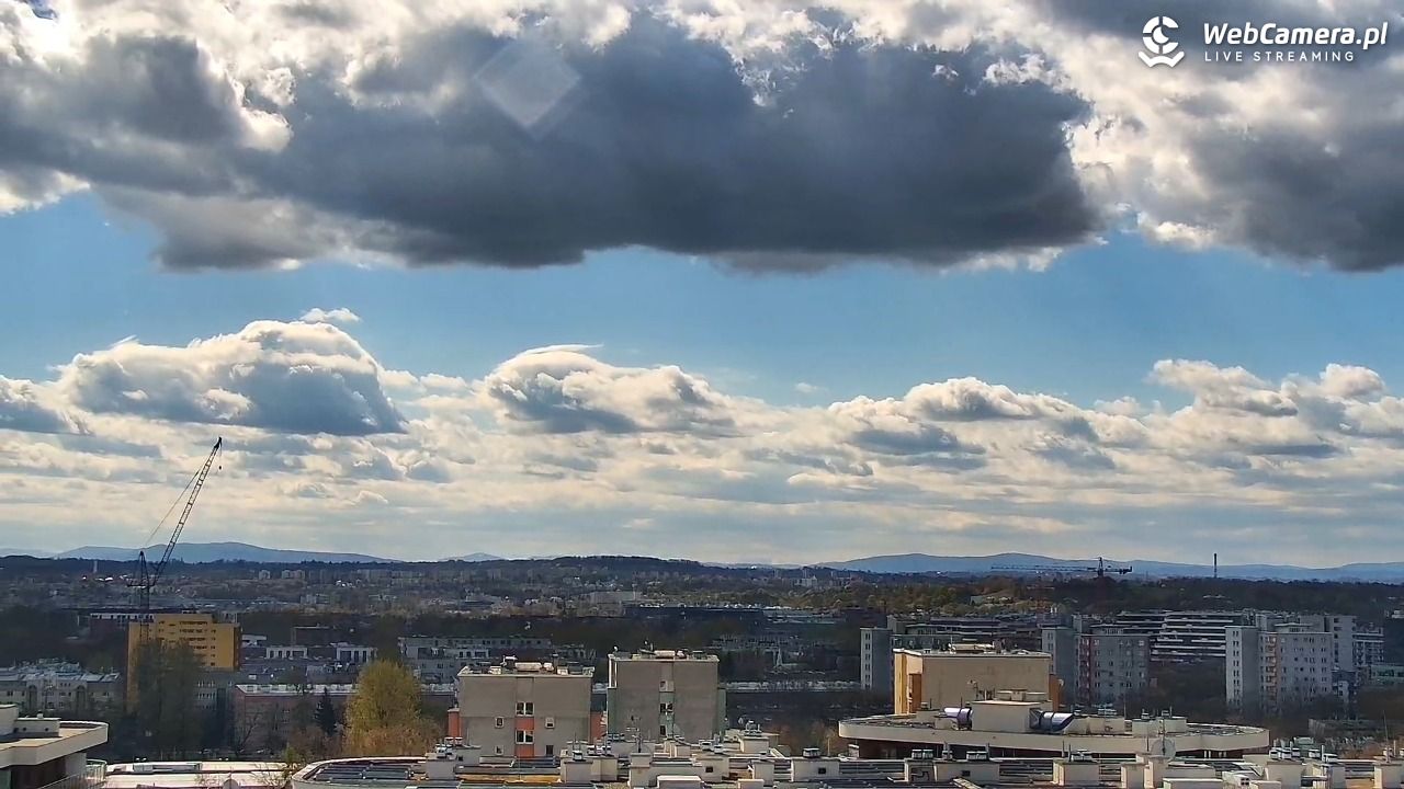 Kraków - panorama miasta - 06 kwiecień 2026, 11:24