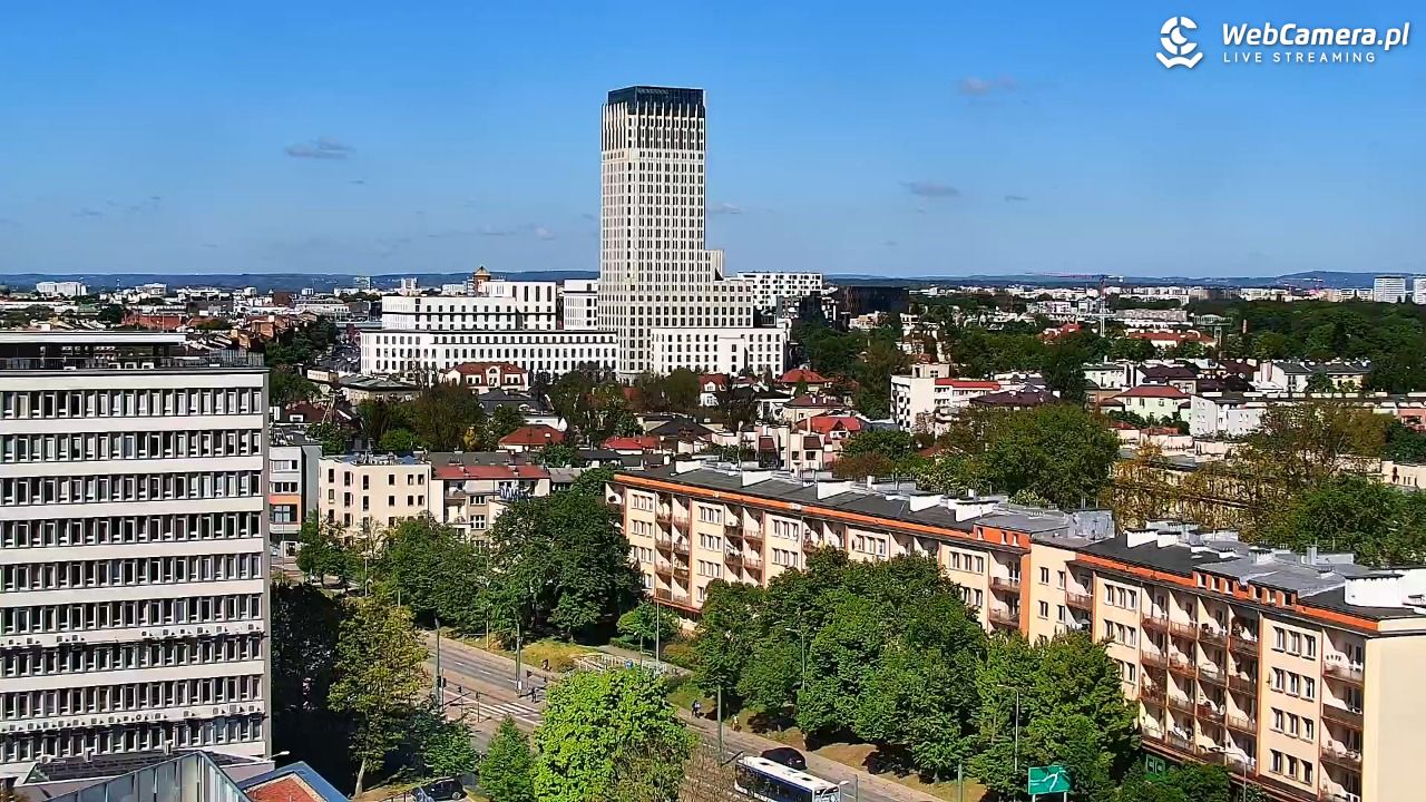 Kraków - panorama miasta - 26 kwiecień 2025, 10:15