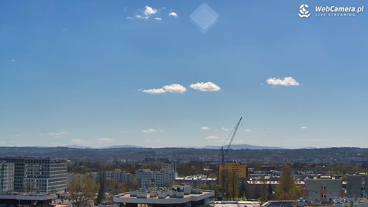 Kraków - panorama miasta - 07 kwiecień 2026, 12:37