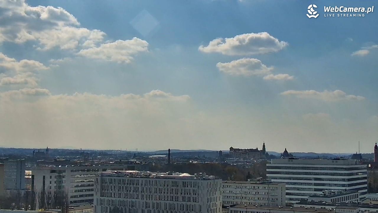 Kraków - panorama miasta - 03 kwiecień 2026, 14:04