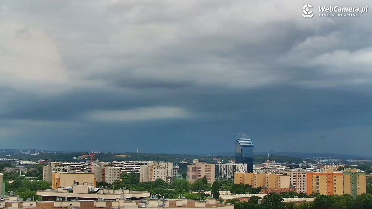 Kraków - panorama miasta - 07 lipiec 2025, 15:19