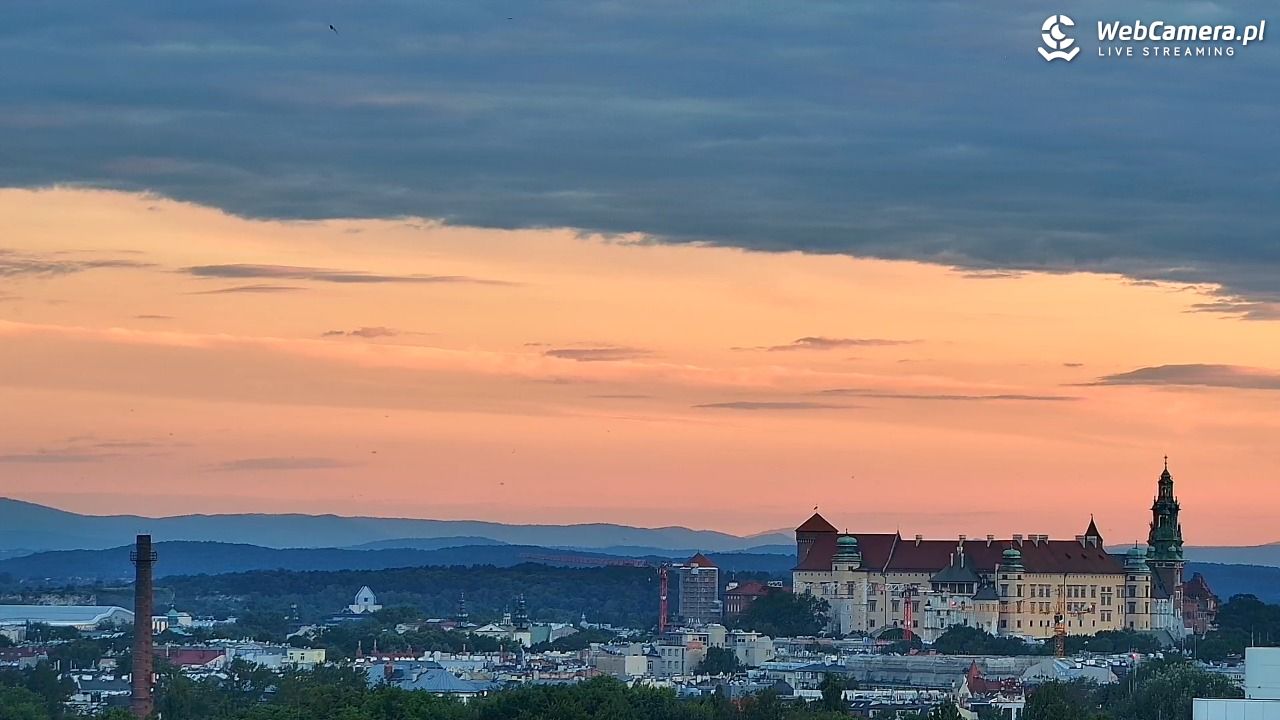 Kraków - panorama miasta - 11 lipiec 2026, 20:36