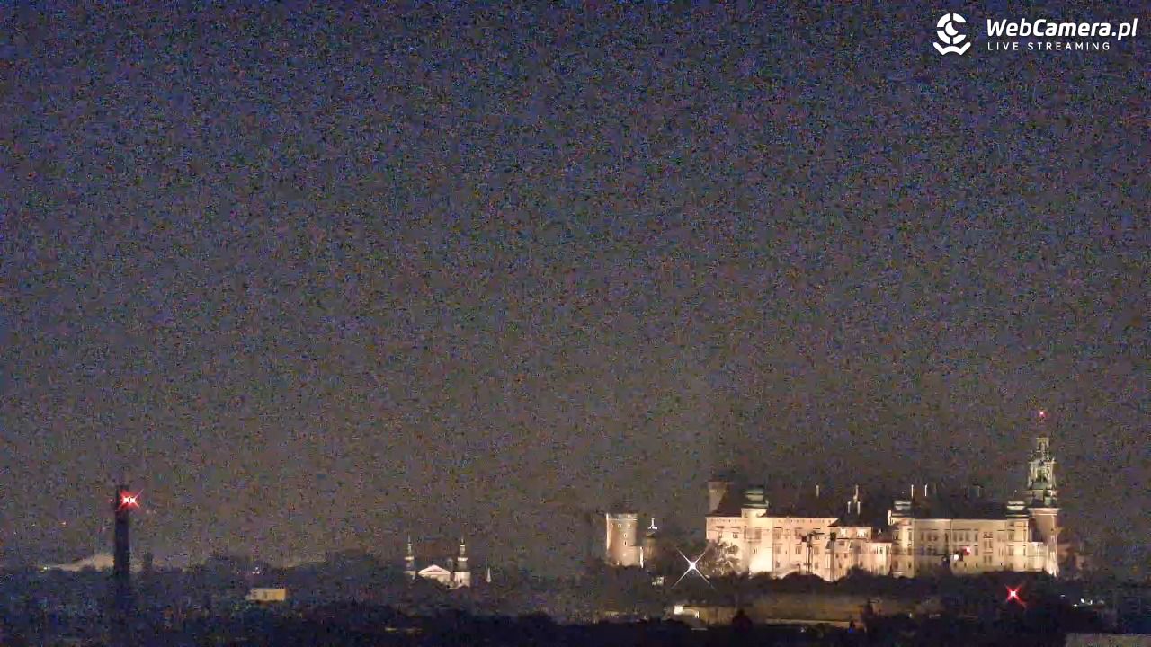 Kraków - panorama miasta - 20 październik 2025, 03:18