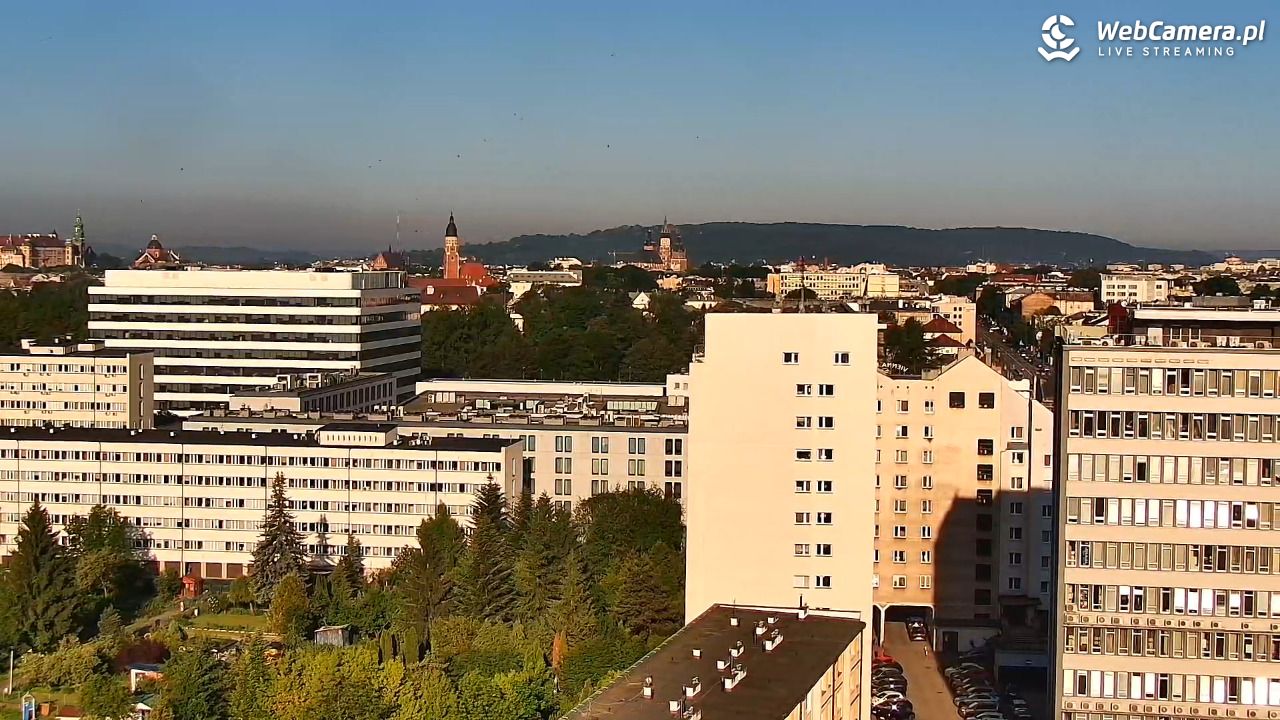 Kraków - panorama miasta - 22 maj 2026, 06:46