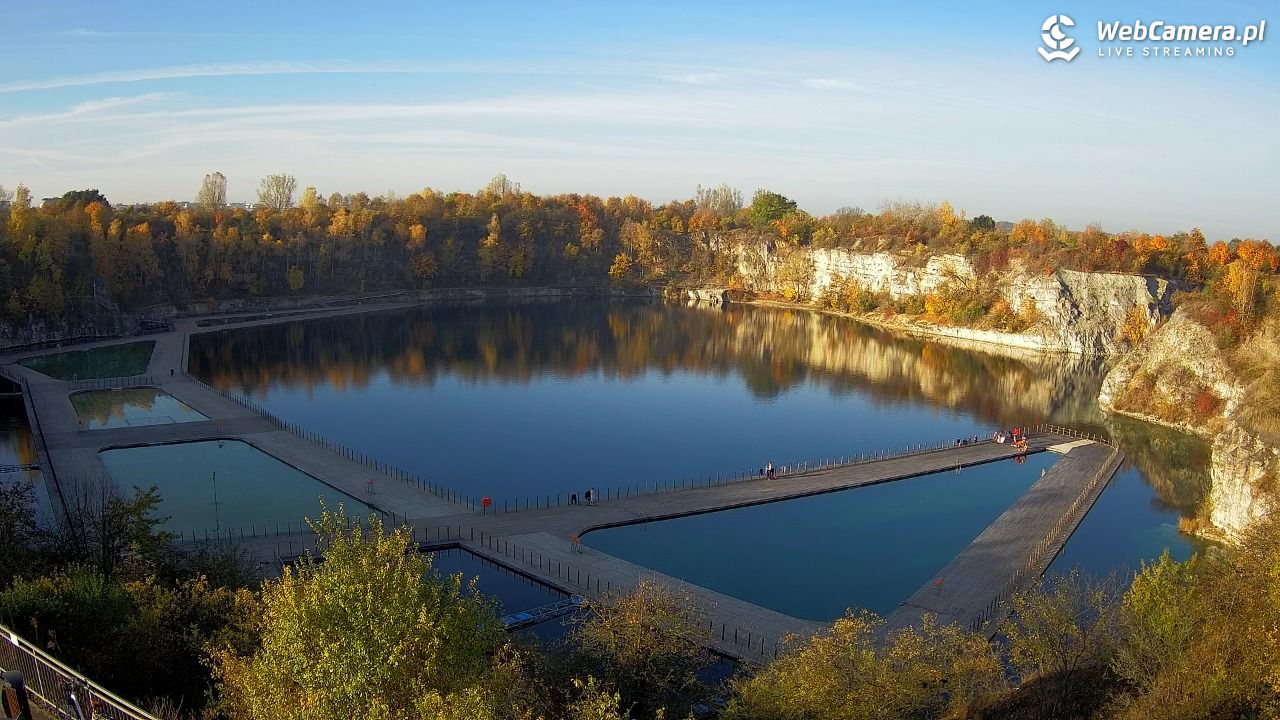 Zakrzówek Kraków - widok na baseny NOWOŚĆ - 25 październik 2026, 07:02