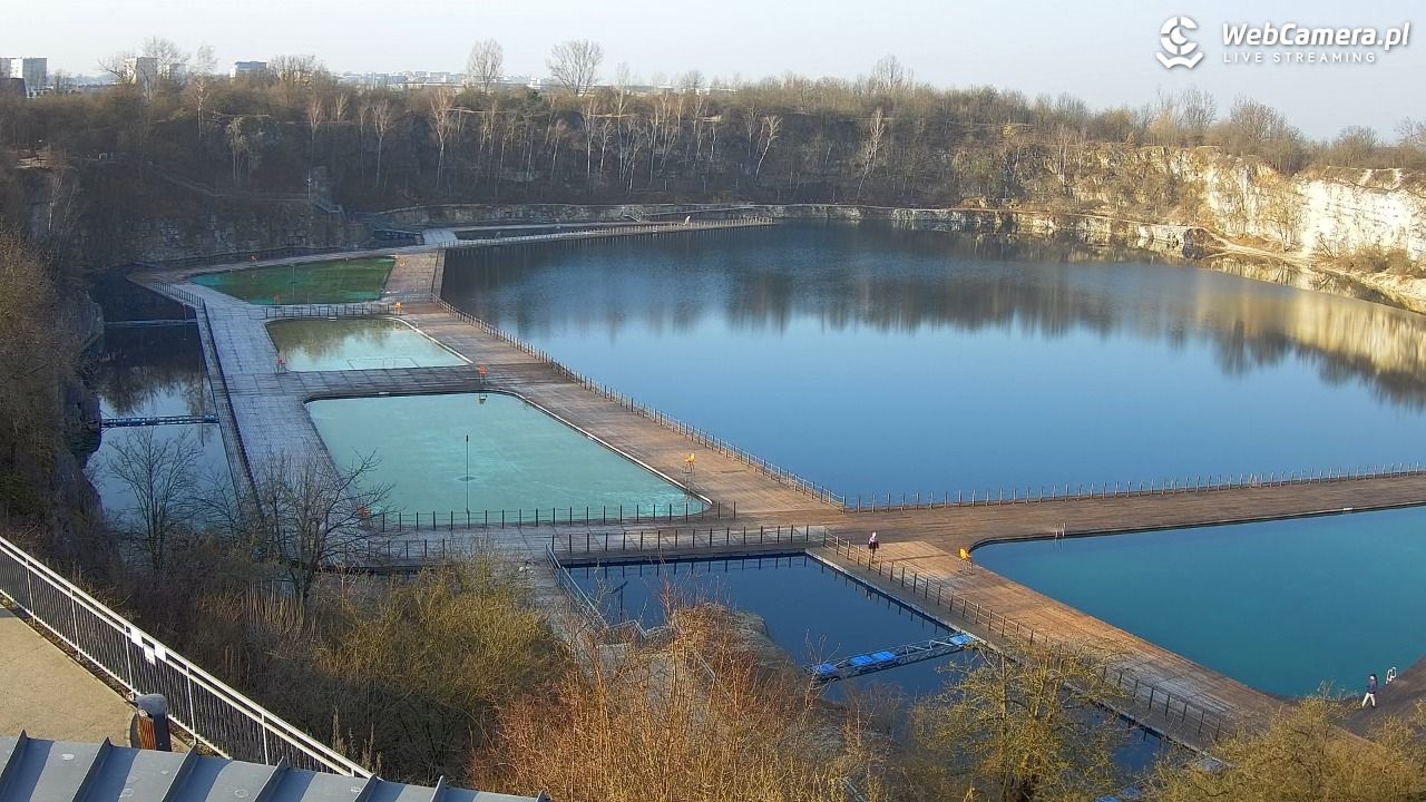 Zakrzówek Kraków - widok na baseny NOWOŚĆ - 18 marzec 2026, 08:00
