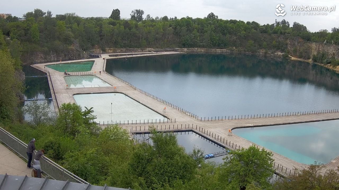 Zakrzówek Kraków - widok na baseny NOWOŚĆ - 09 maj 2026, 15:32