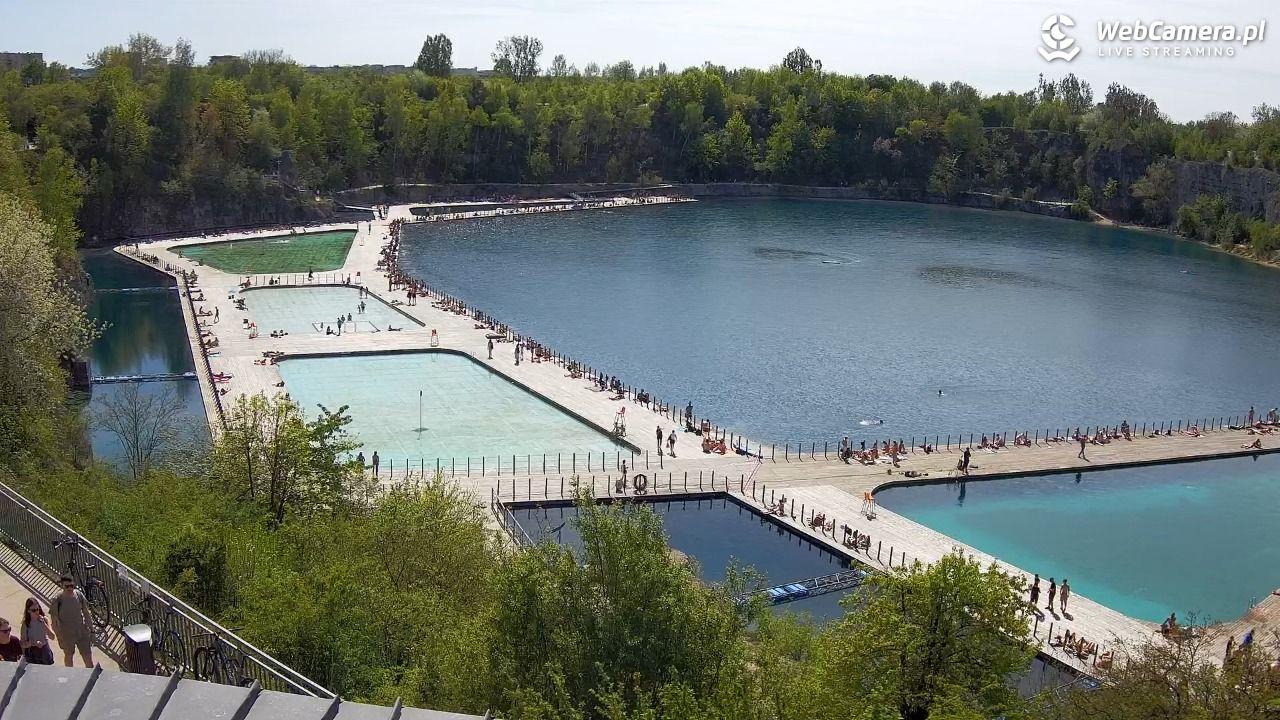 Zakrzówek Kraków - widok na baseny NOWOŚĆ - 04 maj 2026, 14:23