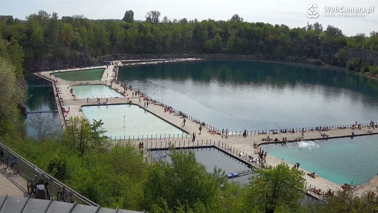 Zakrzówek Kraków - widok na baseny NOWOŚĆ - 04 maj 2026, 15:09