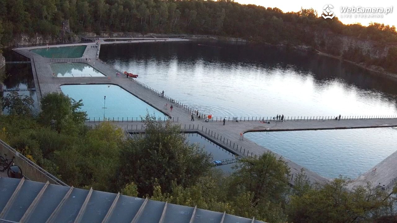 Zakrzówek Kraków - widok na baseny NOWOŚĆ - 29 sierpień 2026, 19:58