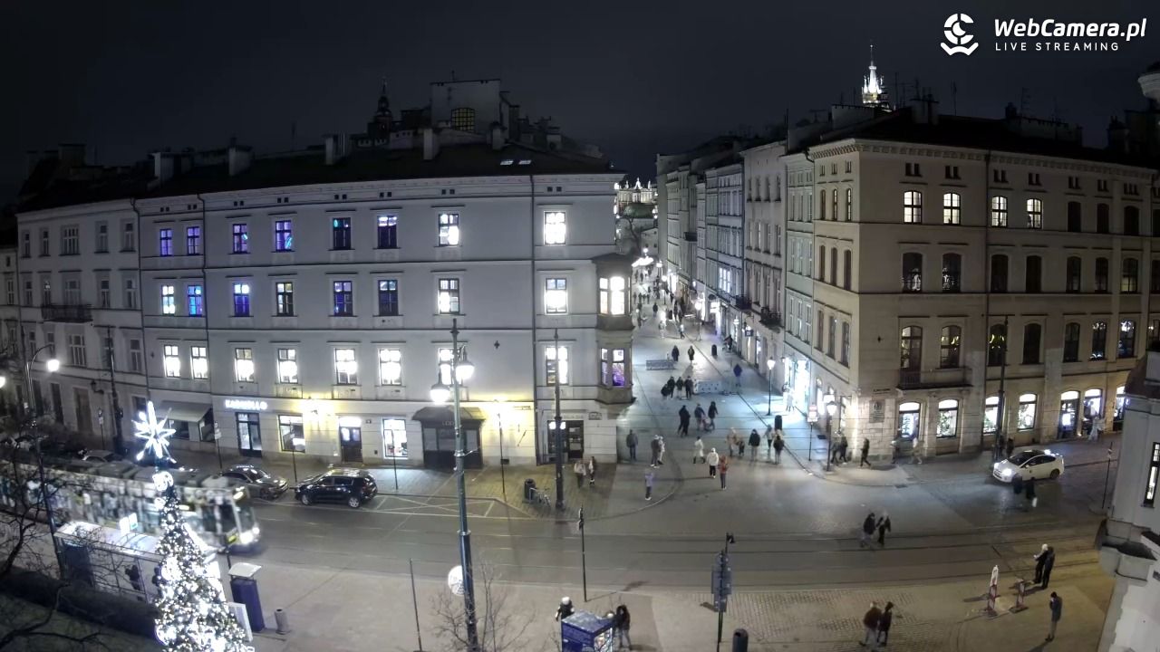 Kraków - Plac Wszystkich Świętych - 24 grudzień 2025, 17:07