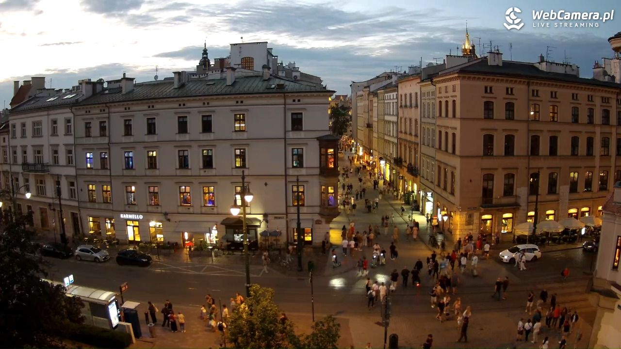 Kraków - Plac Wszystkich Świętych - 19 sierpień 2026, 20:14