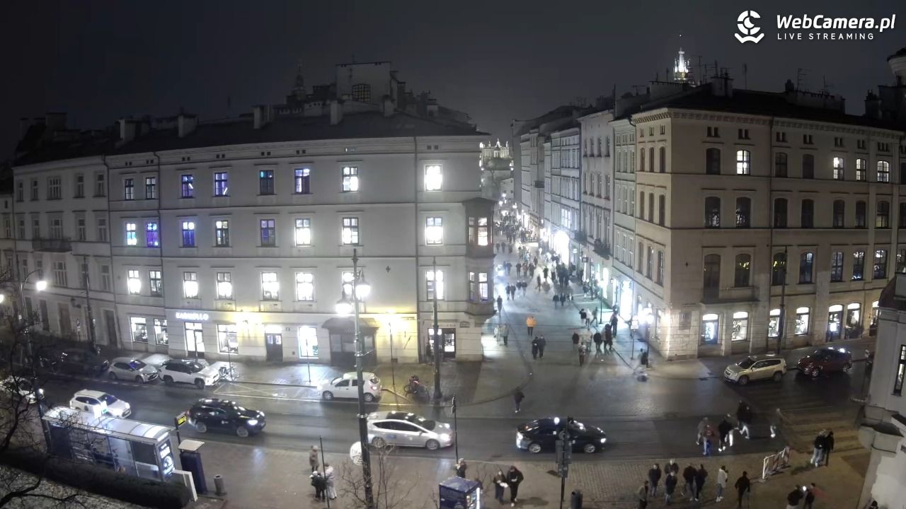 Kraków - Plac Wszystkich Świętych - 07 luty 2026, 20:25