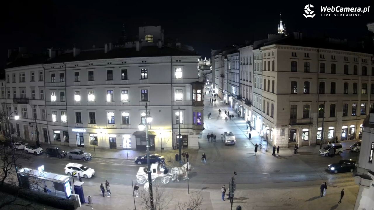 Kraków - Plac Wszystkich Świętych - 25 marzec 2026, 22:43