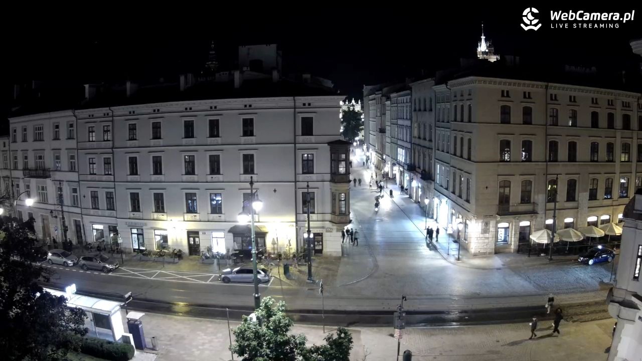 Kraków - Plac Wszystkich Świętych - 21 czerwiec 2025, 01:09