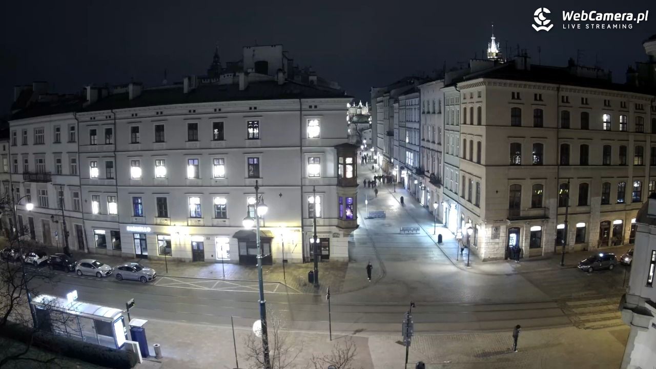 Kraków - Plac Wszystkich Świętych - 29 marzec 2026, 23:51