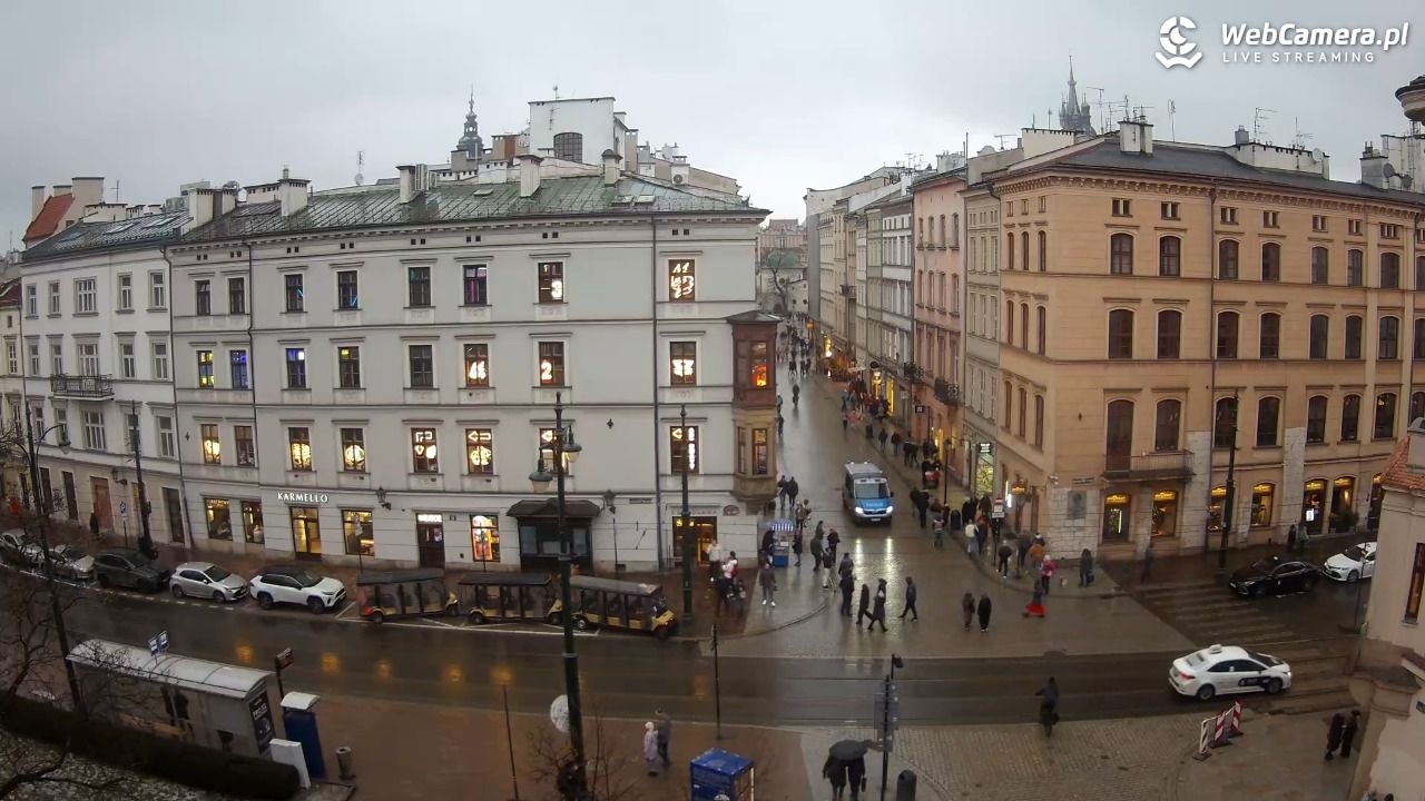 Kraków - Plac Wszystkich Świętych - 08 luty 2026, 18:19
