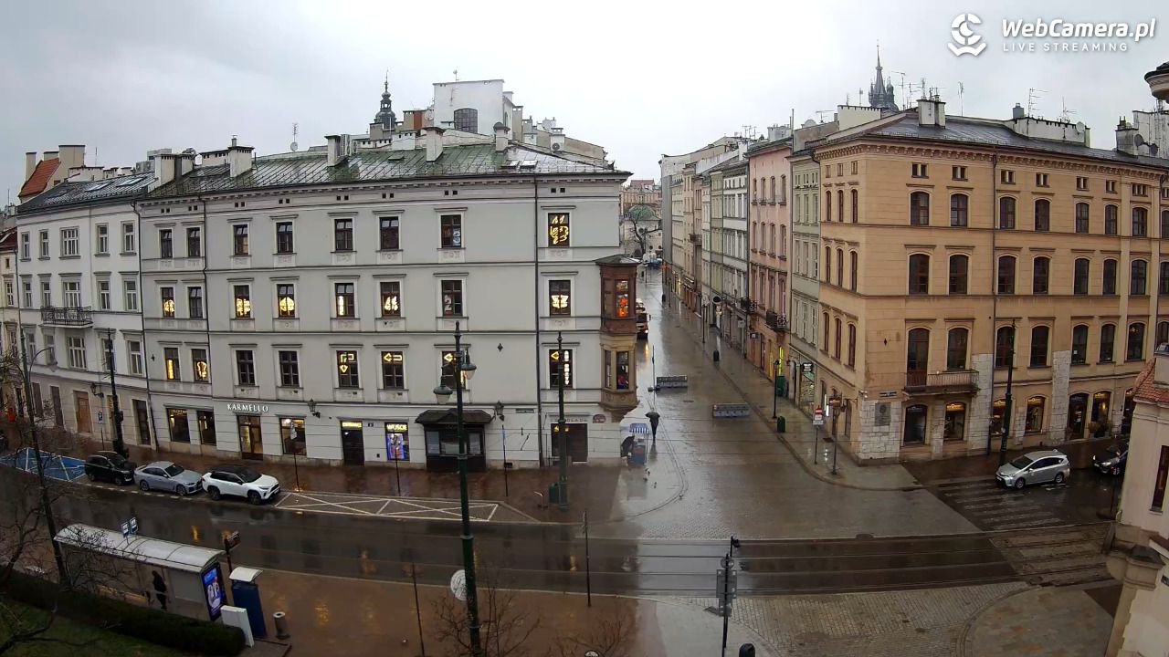 Kraków - Plac Wszystkich Świętych - 27 marzec 2026, 06:36