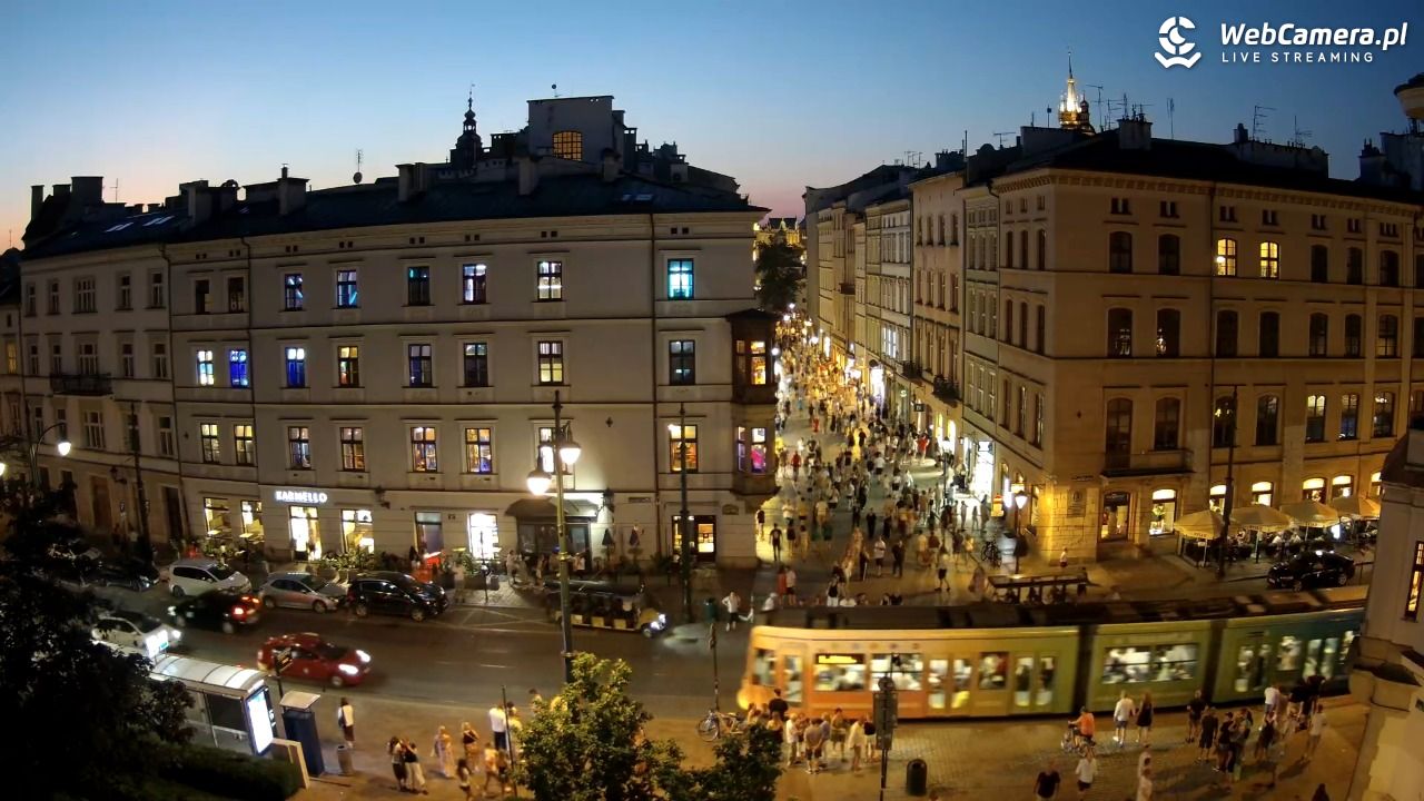 Kraków - Plac Wszystkich Świętych - 27 czerwiec 2026, 21:40