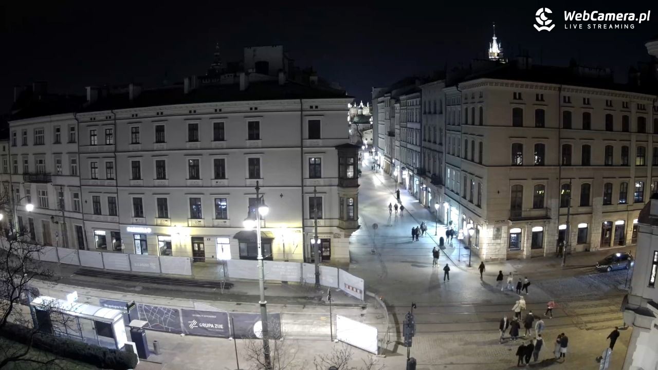 Kraków - Plac Wszystkich Świętych - 29 marzec 2025, 02:17