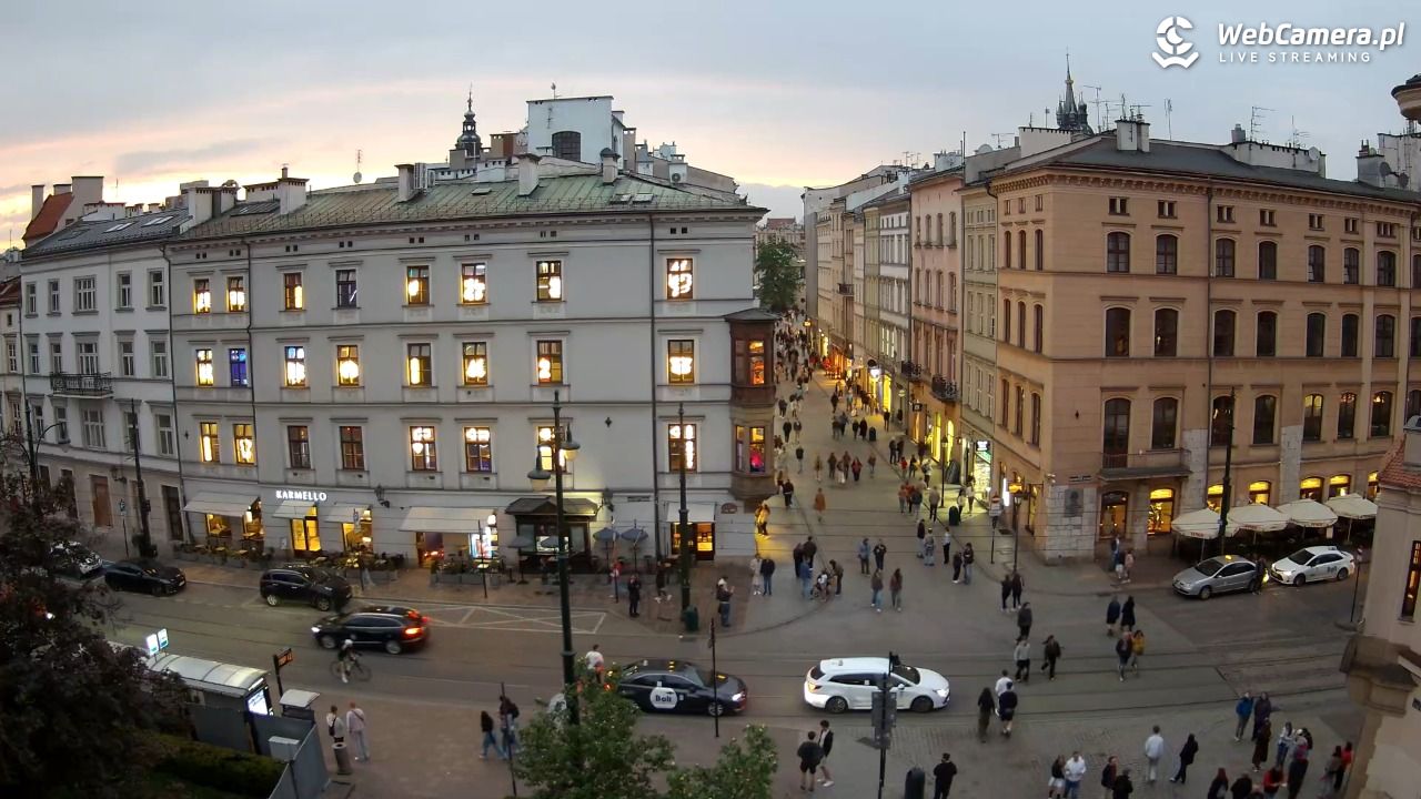 Kraków - Plac Wszystkich Świętych - 08 maj 2026, 20:17