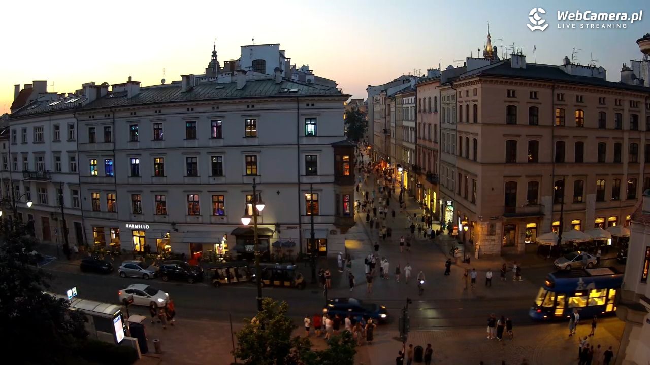 Kraków - Plac Wszystkich Świętych - 28 czerwiec 2026, 21:14