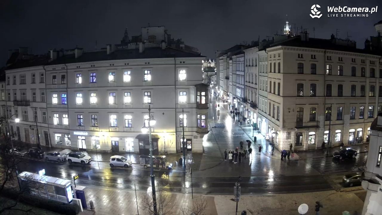 Kraków - Plac Wszystkich Świętych - 26 marzec 2026, 21:05