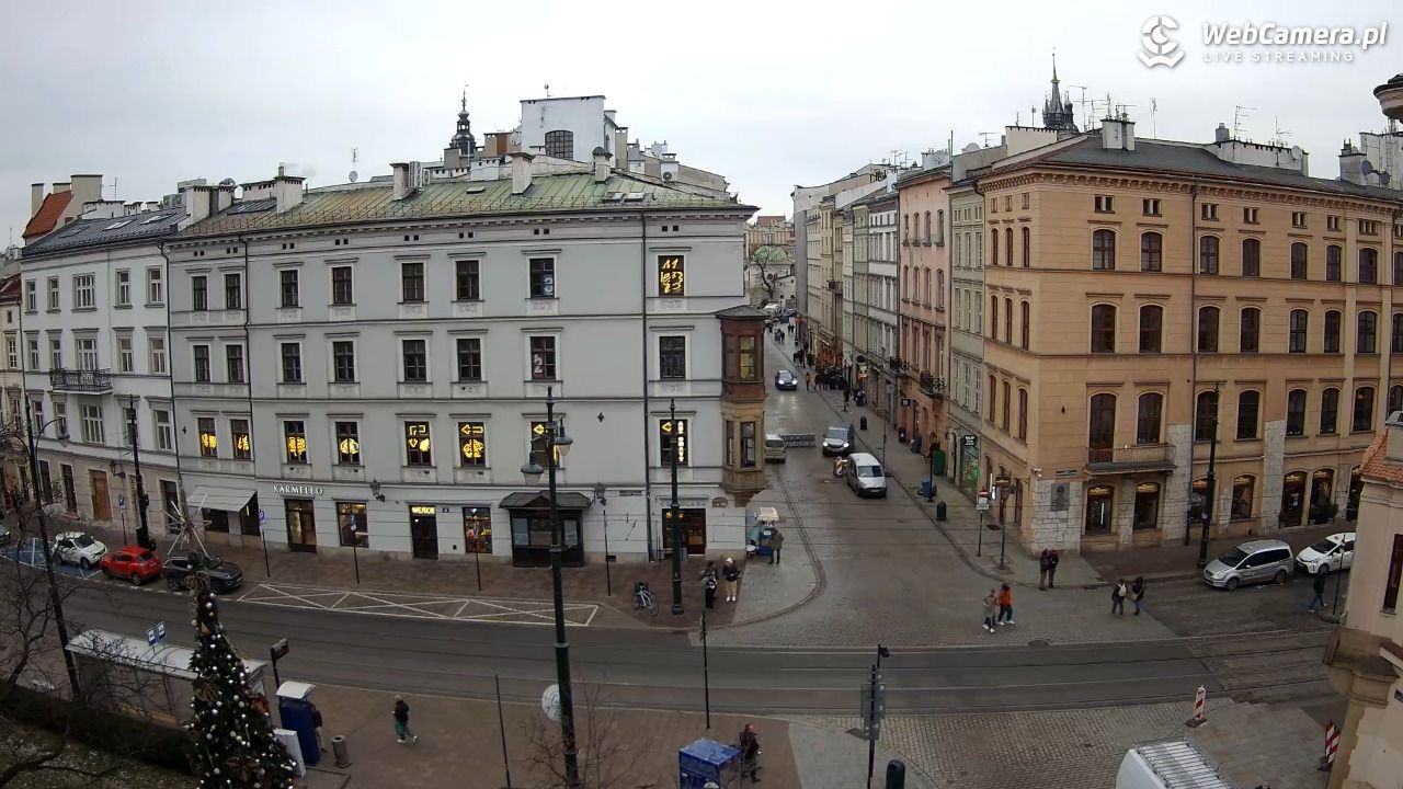 Kraków - Plac Wszystkich Świętych - 29 grudzień 2025, 08:56