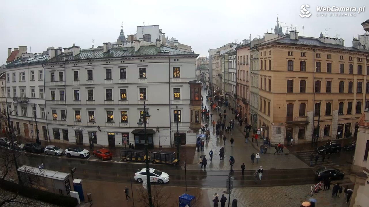 Kraków - Plac Wszystkich Świętych - 08 luty 2026, 12:49