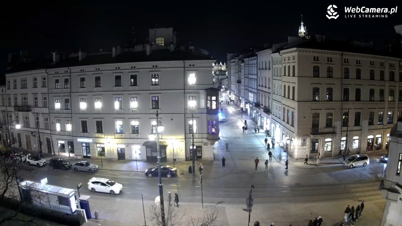 Kraków - Plac Wszystkich Świętych - 25 marzec 2026, 22:56