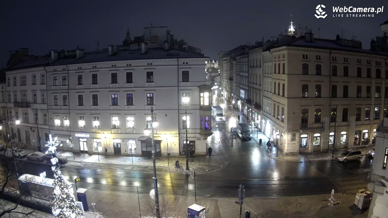 Kraków - Plac Wszystkich Świętych - 27 grudzień 2025, 06:50