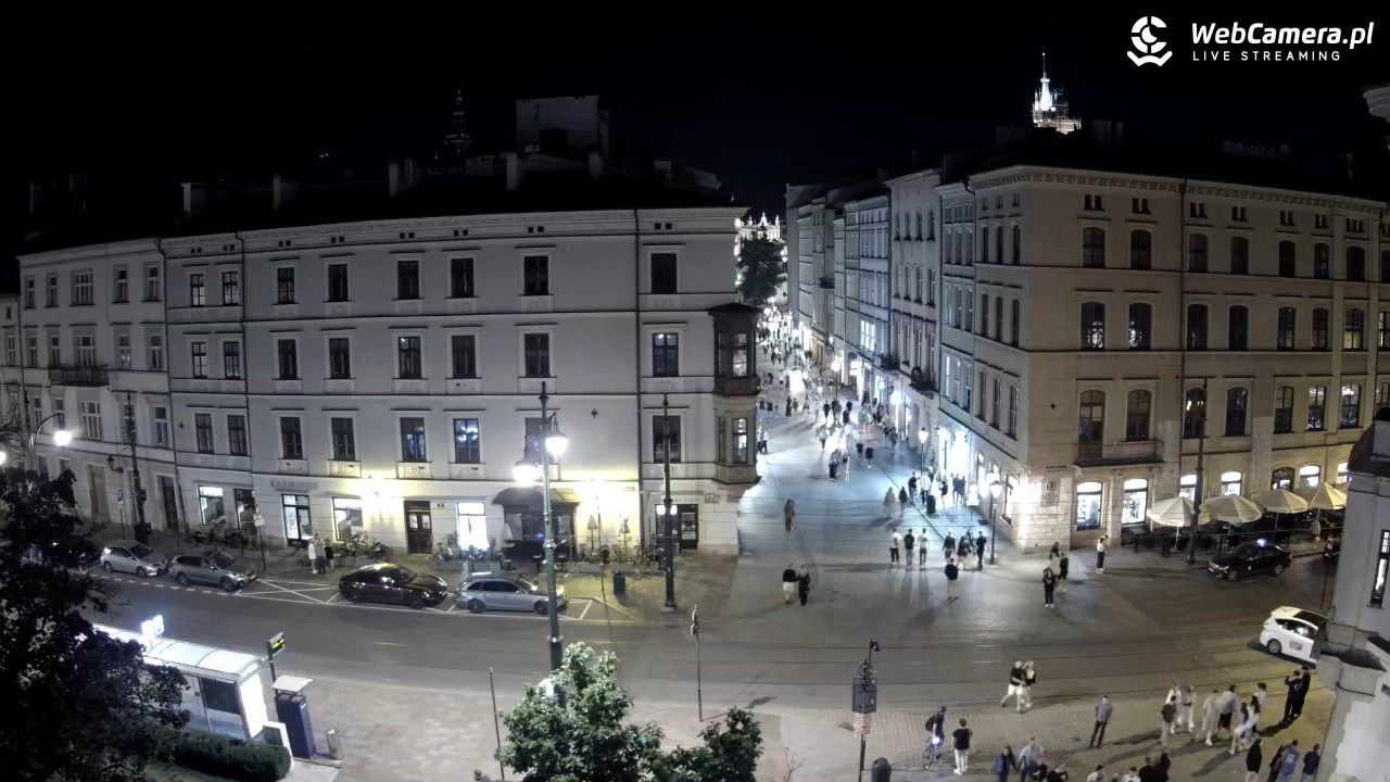 Kraków - Plac Wszystkich Świętych - 21 czerwiec 2025, 23:26