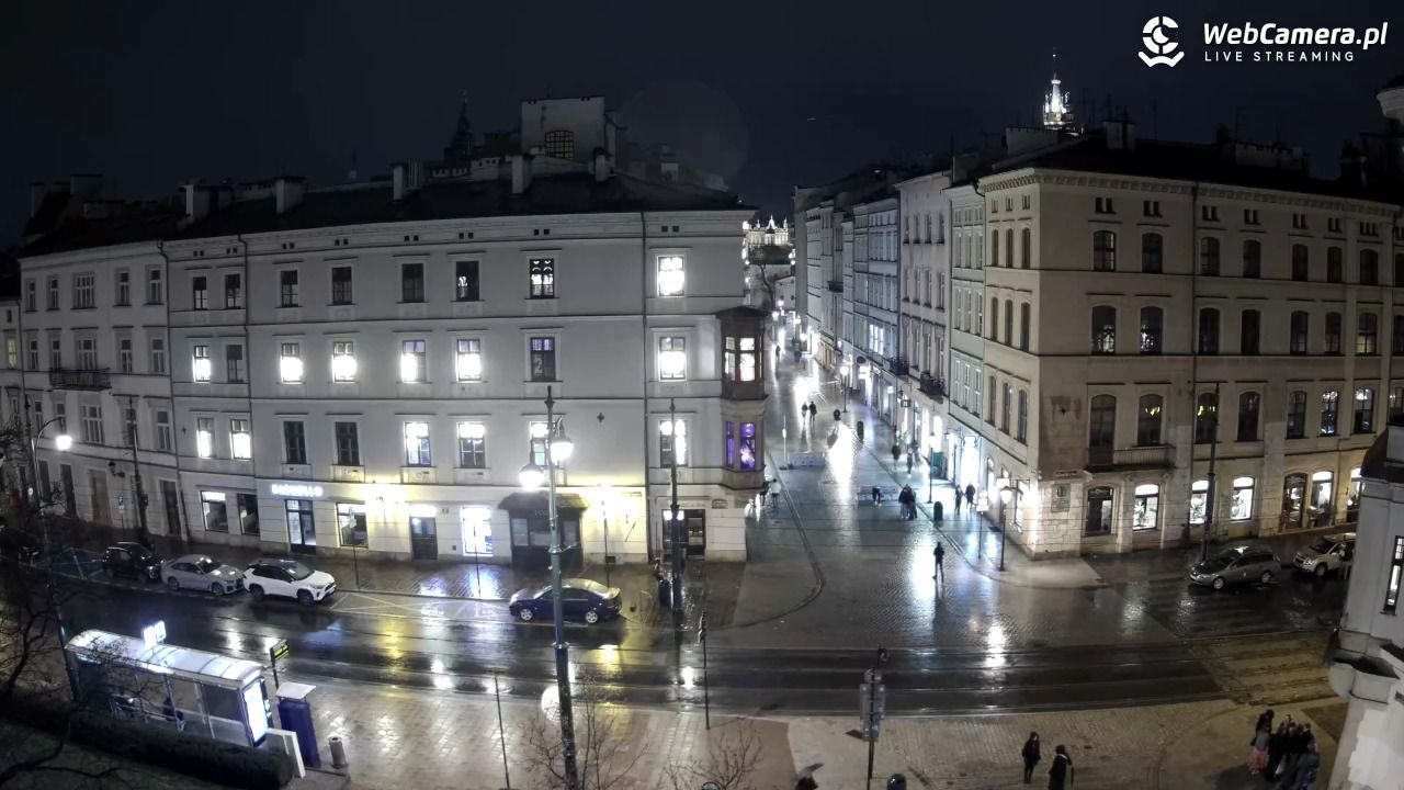 Kraków - Plac Wszystkich Świętych - 26 marzec 2026, 22:49