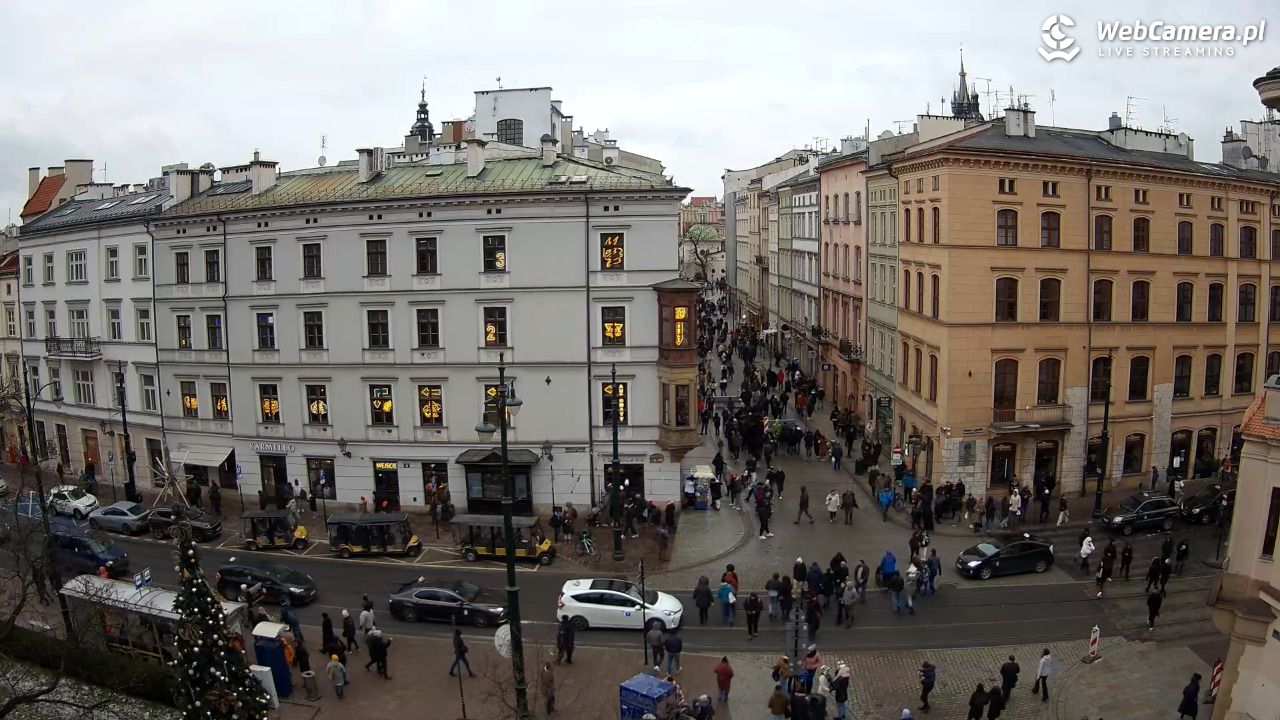 Kraków - Plac Wszystkich Świętych - 28 grudzień 2025, 13:06