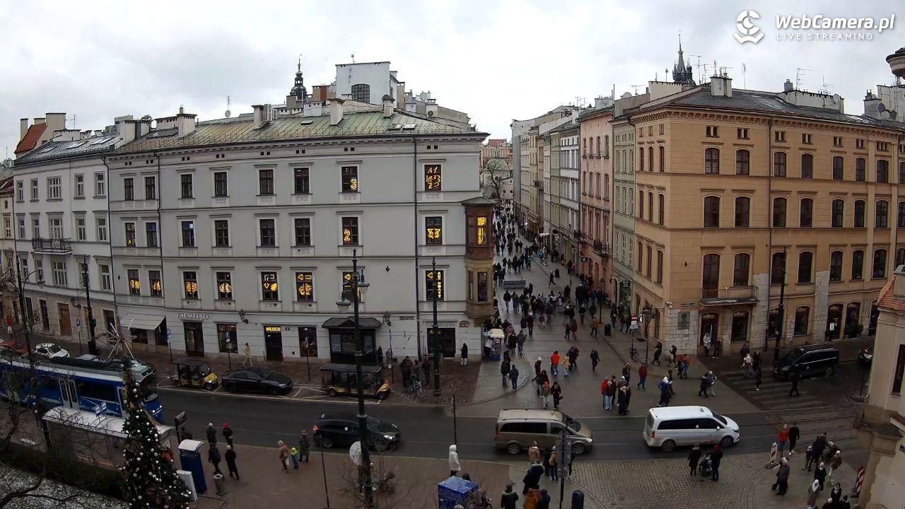 Kraków - Plac Wszystkich Świętych - 28 grudzień 2025, 11:58