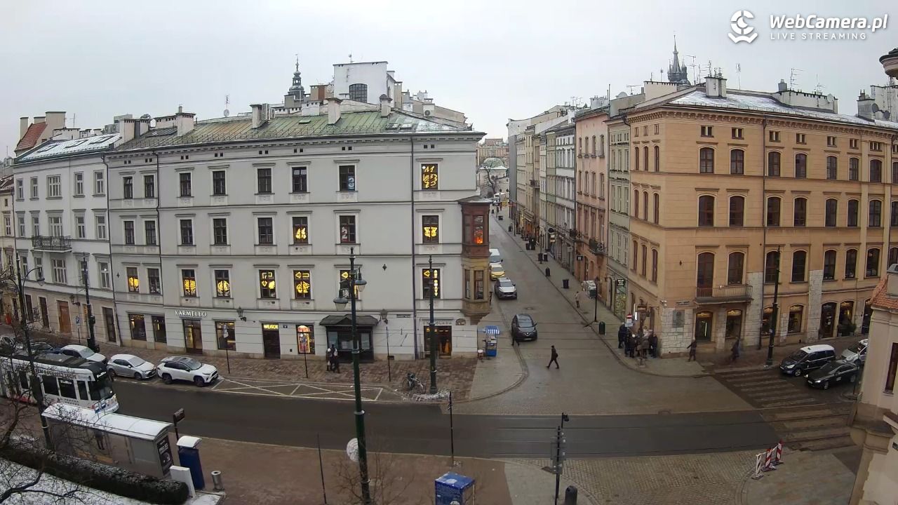 Kraków - Plac Wszystkich Świętych - 09 luty 2026, 08:00