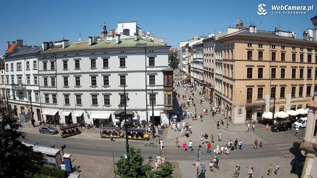 Kraków - Plac Wszystkich Świętych - 15 czerwiec 2025, 13:21
