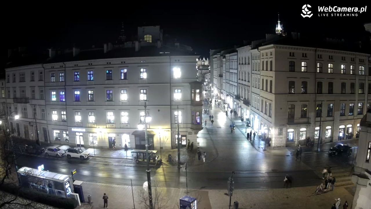 Kraków - Plac Wszystkich Świętych - 10 luty 2026, 18:54