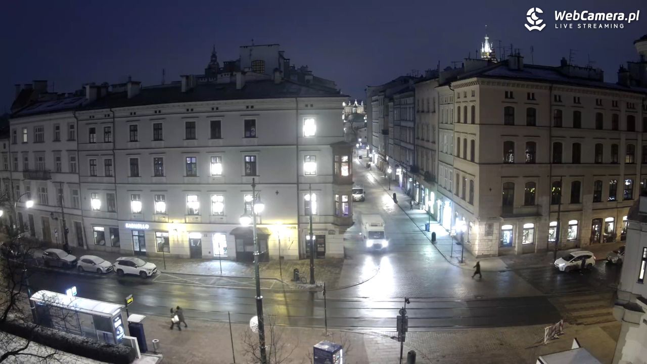 Kraków - Plac Wszystkich Świętych - 09 luty 2026, 06:23