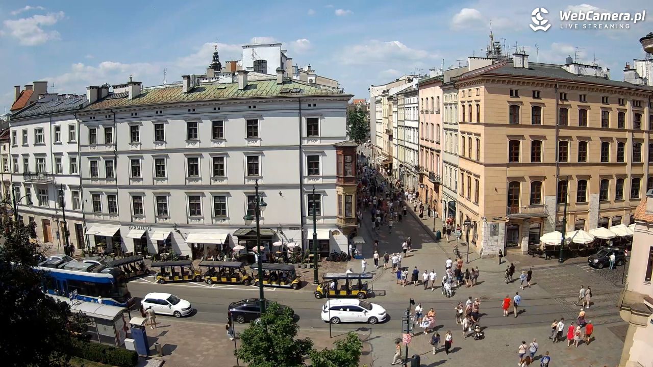 Kraków - Plac Wszystkich Świętych - 22 czerwiec 2025, 14:48