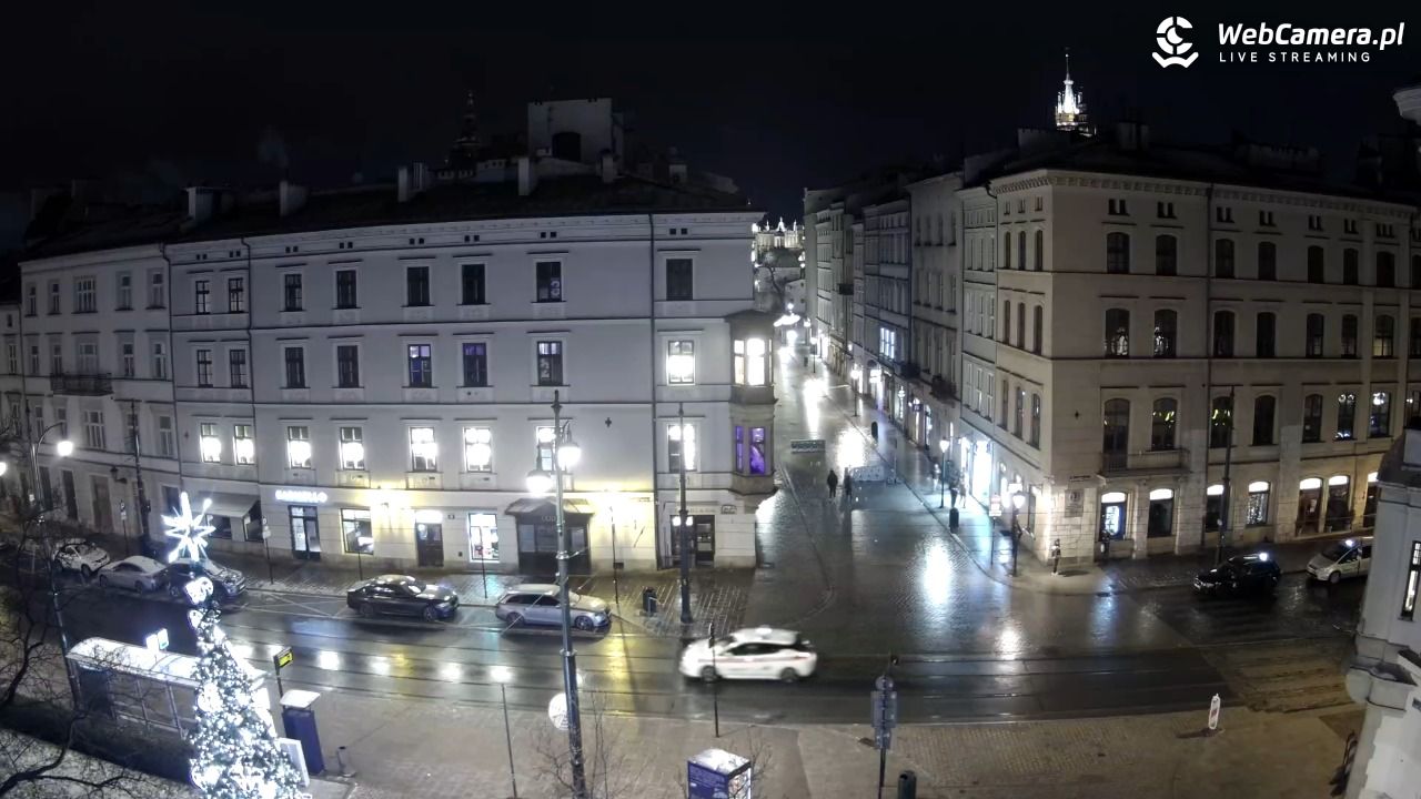 Kraków - Plac Wszystkich Świętych - 28 grudzień 2025, 06:09